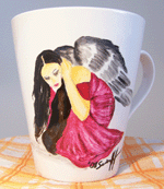 kaffeebecher in farbe